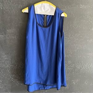 Royal Blue Sleeveless Top Size 1X